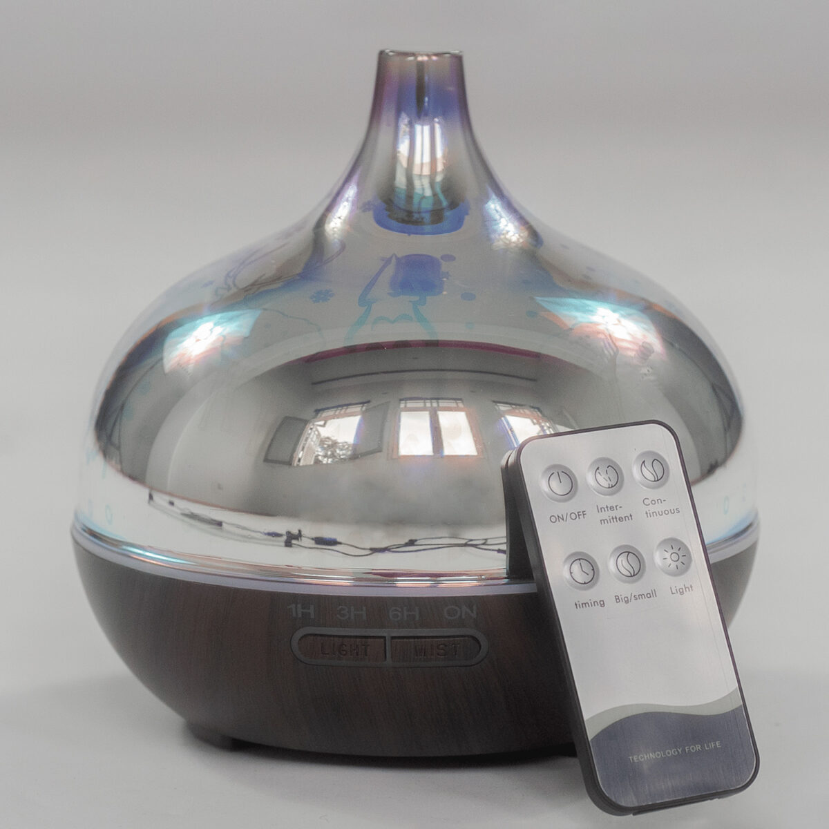 Ultrasonic Glass Dome Aromatherapy Diffuser